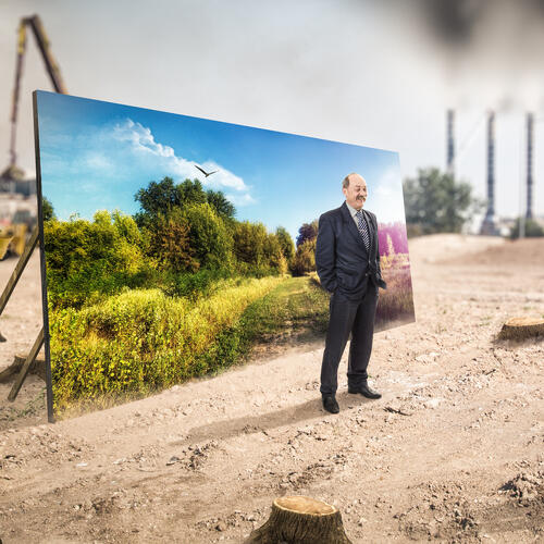 Over verontwaardiging onder een paraplu